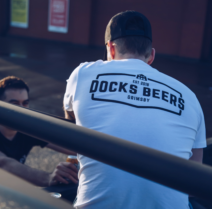 Docks Beers branded t shirt