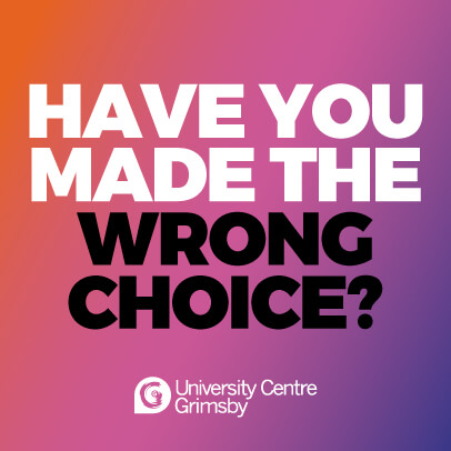 University Centre Grimsby (UCG / GIPHE) call-out image - 406x406px
