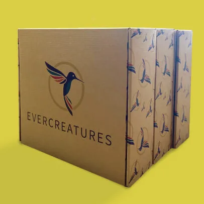 Evercreatures Wellies packaging