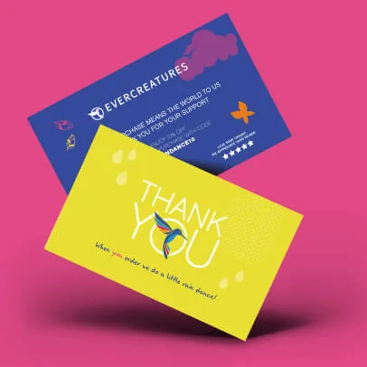 Evercreatures business cards