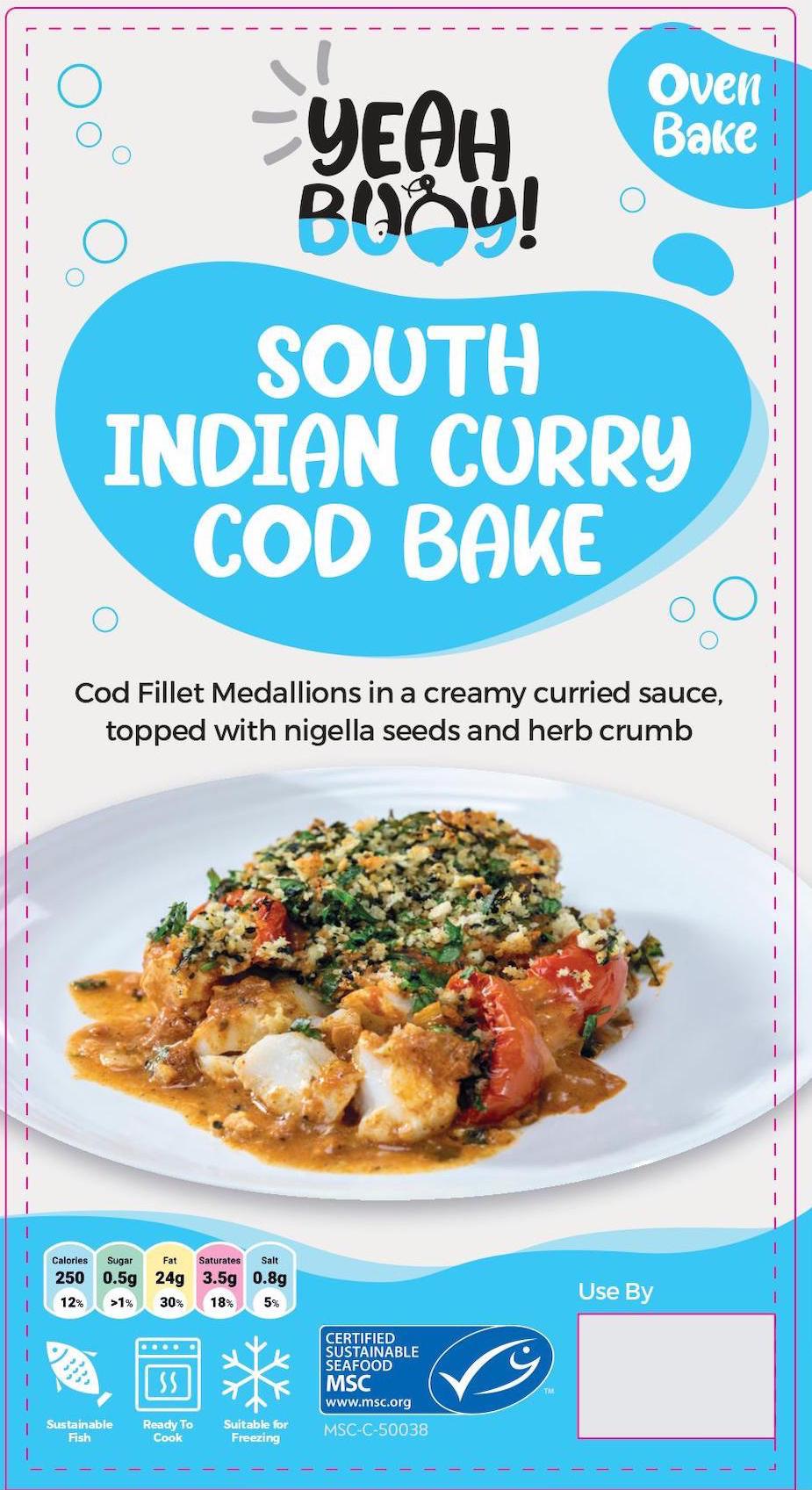 Yeah Buoy! South Indian curry cod bake package.