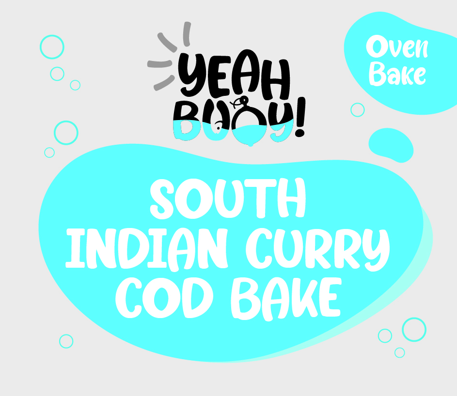 Yeah Buoy's South Indian curry cod bake for Waitrose.