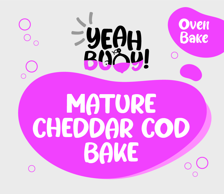Yeah Buoy! - a cheesy cheddar cod bake from Waitrose.